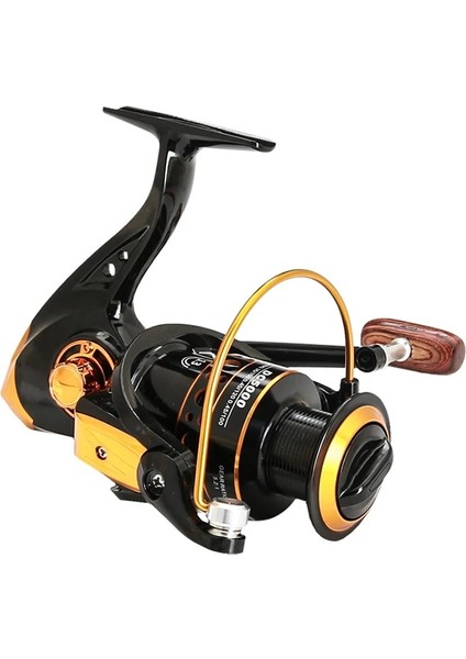 Siyah Altın Tarzı No.13 Boyutu 13 Rulman Topları 5.2:1 Tam Metal Tel Bardak Olta Makarası Olta Makarası G Teker Deniz Oltası Olta Tekeri Olta Takımı (Yurt Dışından)