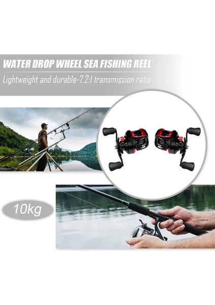 Kırmızı Stil Jocestyle Yenilikçi Su Direnci G Makarası Baitcasting Balıkçılık Makarası Bbs Rulmanlar Büyük Trolling Balıkçılık Makaraları (Yurt Dışından) fırsatları
