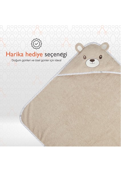 Hero Kahraman Başlıklı Kundak Bebek Havlusu Teddy