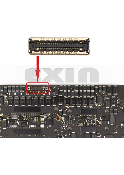 Yeni LCD Kablo Konektörü Anakart Tamiri Için Macbook Pro/air Retina A2141 A2251 A2179 A1932 A1989 A1990 A1706 A1707 A1708 (Yurt Dışından) modelleri