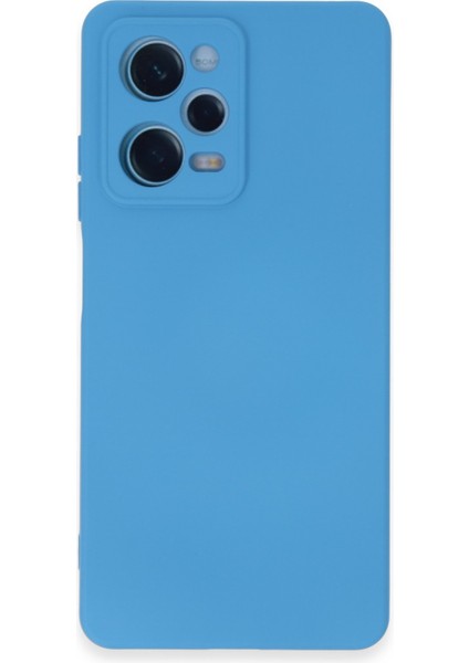 Xiaomi Poco X5 5g Kılıf Nano Içi Kadife Silikon - Mavi 300099