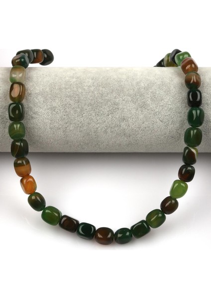 Akik Doğal Taş Dizi 8 x 12 mm Şekilsiz Kesim fiyatları