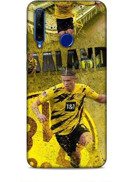 Honor 20 Lite Luna Futbolcular 27 Erling Haaland Lazer Kesim Silikon