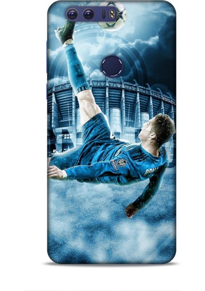 Honor 8A Buzz Futbolcular 15 Ronaldo Stad Mavi Kalın Silikon