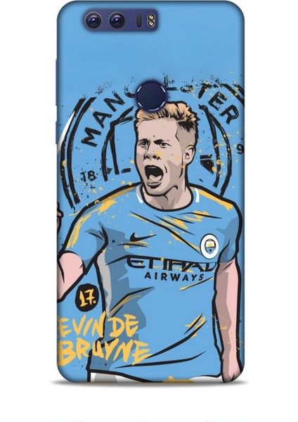 Honor 8A Vega Futbolcular 30 Kevin De Bruyne Kenarları Şeffaf Kapak