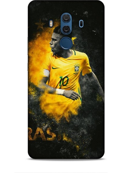 Huawei Mate 10 Pro Milce Futbolcular 20 Jr Neymar Sarı Renkli Kılıf