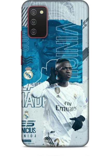 Samsung Galaxy A02S Volve Futbolcular 8 Vinicus Jr Baskılı Kılıf
