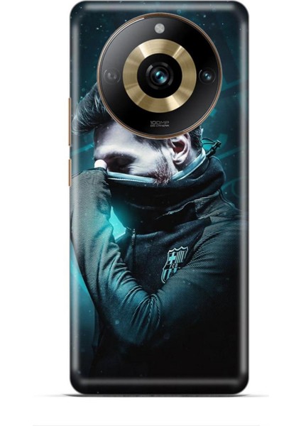 Realme 11 Pro Plus Nitro Futbolcular 13 Cool Messi Yeşil Case Kapak