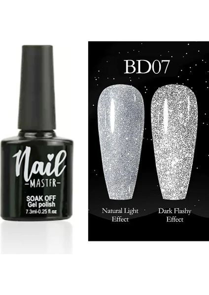 Nail Master Kalıcı Oje Flash Disco Club Serisi 7,3ml