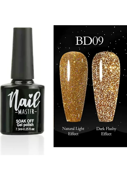 Nail Master Kalıcı Oje Flash Disco Club Serisi 7,3ml