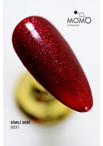 Kalıcı Oje S031, Parıltılı Vişne, 4 ml