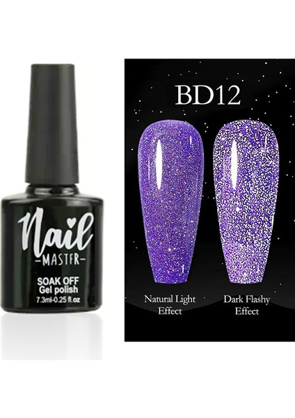 Nail Master Kalıcı Oje Flash Disco Club Serisi 7,3 ml