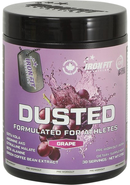 Iron Fit Nutrition IFN Dusted Pre-Workout / Grape