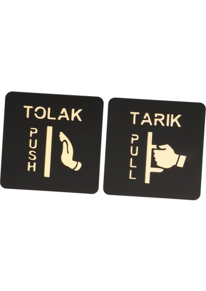 Kapılar Çekme Tabelaları Restoranlar Cafe A Için Kapı Çıkartması (Yurt Dışından)