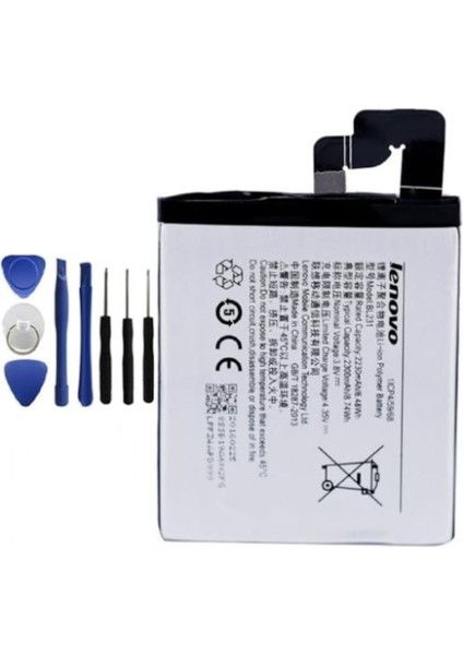 Lenovo S90 / Vibe X2 BL231 Batarya Pil + Tamir Seti