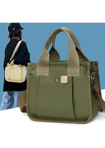 Yeni Kanvas Çanta Bento Küçük Çanta Tote Çanta El Taşıma Büyük Kapasiteli Tote Çanta (Yurt Dışından) fiyatları