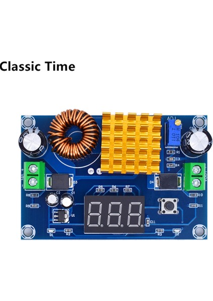 XH-M411 Dc 3V-35V Dc 5V-45V Boost Modülü Dijital Voltmetre Dc-Dc Yükseltme Modülü Boost Dönüştürücü Kartı 5A Güç Ayarlanabilir Gerilim (Yurt Dışından)