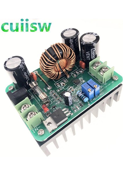 Dc/dc Boost Dönüştürücü 10-60V - 12-80V Yükseltilmiş Voltaj Regülatörü 600W Otomatik Besleme Trafosu Ayarlanabilir Çıkış Volt Kontrolü (Yurt Dışından)