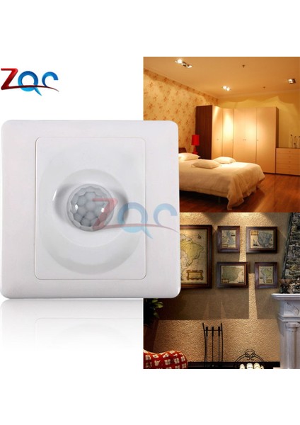 Anahtarı 110V 220V Pır Kızılötesi Anahtar Modülü Ir Vücut Hareket Sensörü Otomatik Açma Kapama Işıkları Lambalar Akıllı Gecikme Işık Kontrol Anahtarı (Yurt Dışından)
