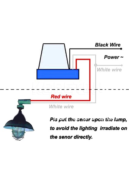 Ayak Koltuk Dc Ac Otomatik Otomatik Açma Kapama 12V 24V 110V 220V 50-60Hz 10A Sensör Anahtarı Fotoselli Sokak Işık Anahtarı Kontrol Fotoswitch (Yurt Dışından)