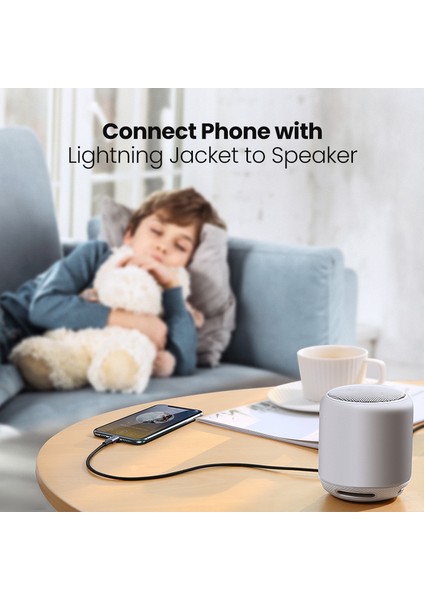 Ugreen Mfi Lightning 3.5mm Aux Kablosu iPhone 11 Pro Max x 7 3.5mm Jack Erkek 1m Kablo Araç Dönüştürücü Kulaklık Ses Adaptörü (Yurt Dışından) indirimleri