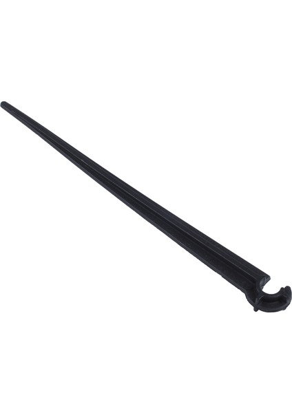 4x Bahçe Hortumu Boru Tek Yönlü Adaptör Musluk Bağlantısı Bağlantısı ve 50 Adet C-Şekilli Bahçe 4/7mm Damla Sulama Boru Braketi (Yurt Dışından)