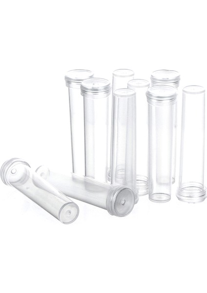 10 Adet Çiçek Beslenme Küçük Tüpler Kapaklı Taze Çiçek Su Depolama Tüpü Güneş Işığı Süper Mağaza (Yurt Dışından) fırsatları