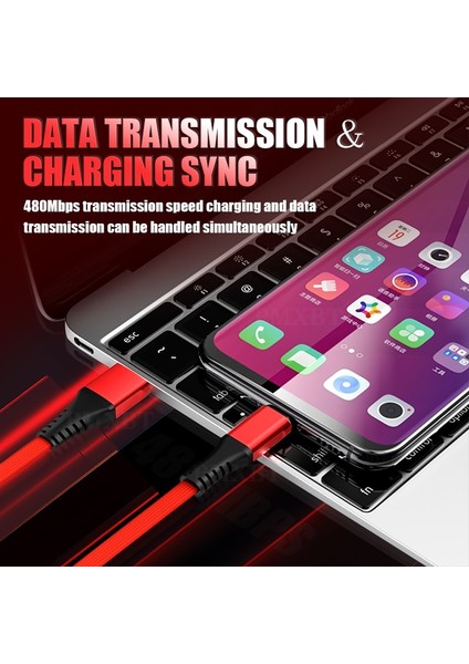 30 cm Kısa Kablo Tip C Mikro USB Hızlı Şarj Veri Kablosu Xiaomi Huawei Cep Telefonu Güç Bankası Pil Taşınabilir USB Kablosu (Yurt Dışından) fiyatları