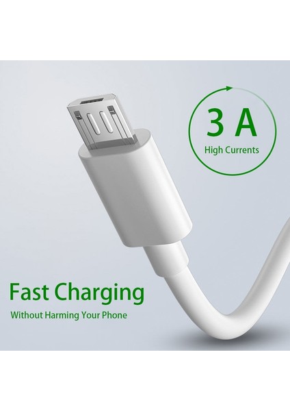 USB Mikro Kablo 3A Hızlı Şarj Veri Kablosu Samsung Xiaomi Tablet Android Cep Telefonu Aksesuarları Şarj Cihazı Şarj USB Kablosu (Yurt Dışından) fiyatları
