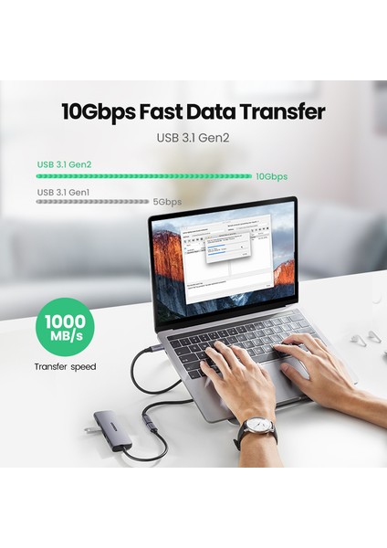 Ugreen USB C Uzatma Kablosu USB 3.1 Tip C Erkek - Dişi Gen2 10 Gbps Uzatma Kablosu Nintendo Anahtarı MacBook Pro Samsung Galaxy S21 S20 NOTE20 S10 Google Pixel 3 2 Xl (Yurt Dışından)