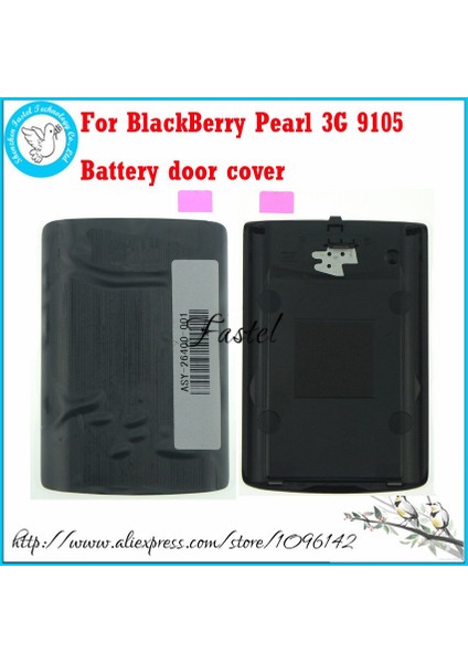 Hkfastel Blackberry Pearl 3g 9105 Için Yeni Orijinal Cep Telefonu Arka Pil Kapı Konut Kapak Kılıfı (Yurt Dışından)