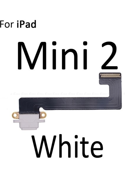 Güç Şarj Cihazı Dock USB Şarj Bağlantı Noktası Fiş Flex Kablo iPad Mini 1 2 3 4 5 (Yurt Dışından)