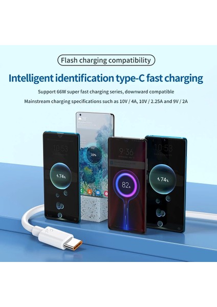 Lovebay 6A Tip C Kablo 66W Hızlı Şarj Kablosu Kablosu Kablosu 1/1.5/2m iPhone 13 Pro Max 11 12 Xiaomi Redmi Huawei Samsung S21 (Yurt Dışından) indirimleri