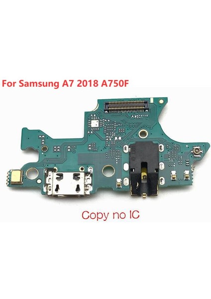 Orijinal Yeni USB Şarj Portu Konektörü Flex Kablo Samsung A7 2018 A750F Için Mic Mikrofon ile Yedek Parçalar (Yurt Dışından) fırsatları