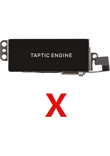 Alisunny 1 Adet Titreşim iPhone 7 8 Artı x Xs Xr 11 12 Pro Max Sessiz Motor Modülü Flex Kablo Yedek Parçaları (Yurt Dışından)