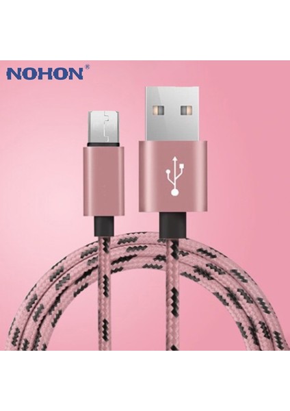 0.2 M 1 M 2 M 3 M Mikro USB Kablosu Hızlı Şarj Data Sync USB Şarj Aleti Kablosu Kablosu Samsung S6 Xiaomi Tabletler Cep Telefonu Kabloları (Yurt Dışından)