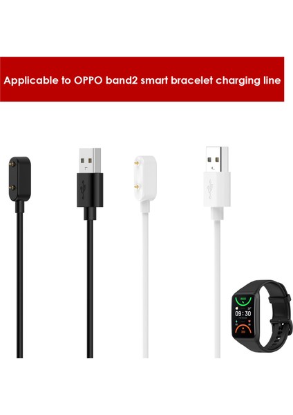 Oppo Band2 Için Manyetik Şarj Cihazı USB Şarj Şarj Kablosu Akıllı Saat Bileklik Band2 Aksesuarları (Yurt Dışından) fiyatları