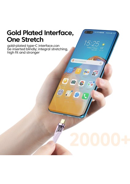Essager Pd 100W Kablo USB C'den C'ye Yüksek Hızlı Şarj Kablosu 5A Hızlı Şarj Kablosu Xiaomi Poco Huawei Oneplus iPad Macbook (Yurt Dışından)