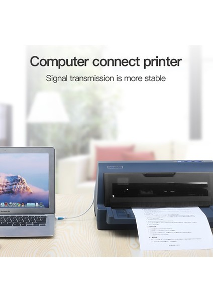 Vention USB Yazıcı Kablosu USB 2.0 Tip A Erkek B Erkek Sync Veri Tarayıcı Yazıcı Kablosu Zjiang Hp Canon Epson USB Yazıcı (Yurt Dışından) modelleri