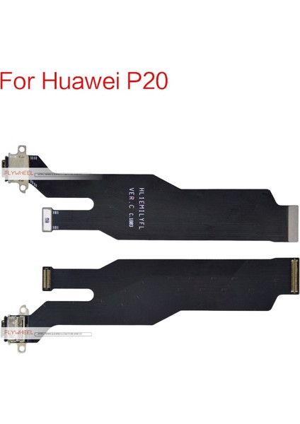 Adet Huawei P20 Lite P20 Pro USB Girişli Şarj Cihazı Şarj Kartı Dock Fiş Konnektörü Flex Kablo Yedek Parçaları (Yurt Dışından) fiyatları