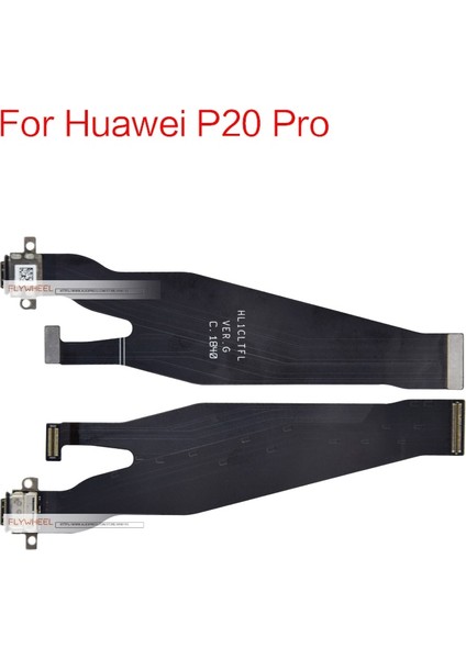 Adet Huawei P20 Lite P20 Pro USB Girişli Şarj Cihazı Şarj Kartı Dock Fiş Konnektörü Flex Kablo Yedek Parçaları (Yurt Dışından) fırsatları