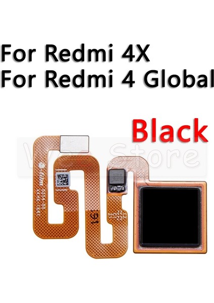 Düğme Geri Dokunmatik Kımlık Tarayıcı Parmak Izi Sensörü Flex Kablo Xiaomi Redmi Not 4 4x Pro Prime Plus Küresel Telefon Parçaları (Yurt Dışından)