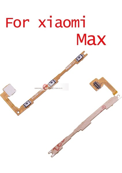 Adet Yeni Güç Açma/kapama Tuşu Ses Yan Düğme Flex Kablo Xiaomi Max Mi Max 2 Max 3 Onarım Parçaları (Yurt Dışından)