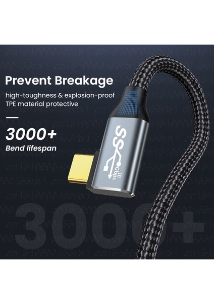 USB C Kablosu Pd 100 W 10 Gbps USB Tip C 3.1 Gen2 Kablo Telefon Için Macbook Pro/air Huawei Xiaomi 5A 4 K @ 60Hz Hızlı Şarj Kabloları (Yurt Dışından)