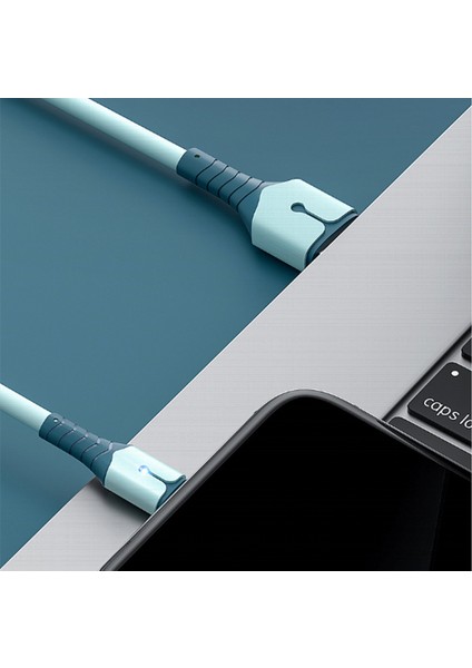 5A Sıvı Silikon Kablo Mikro USB Tip C Hızlı Şarj Veri Kabloları Samsung Huawei Xiaomi Android Tablet Telefon Kablosu Tel (Yurt Dışından) modelleri