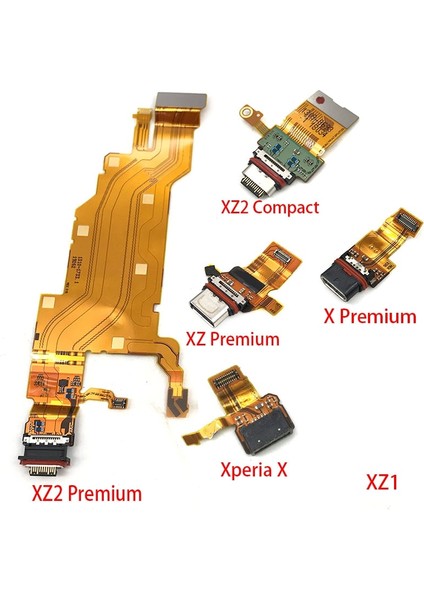 Sony Için Xperia x Xz Xz1 Xz2 Kompakt Premium Xz3 Yuva Konnektörü Mikro USB Şarj Aleti Şarj Portu Flex Kablo Mikrofon Kurulu (Yurt Dışından)