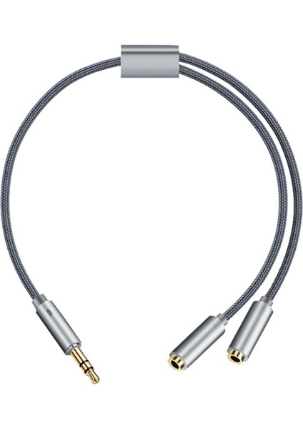 Bluewow HY191 3.5mm Ses Kulaklık Ayırıcı Kulaklık Mikrofon Y Adaptör Kablosu Erkek Ayrı Stereo Aux Dişi Jak ve Mikrofon Dişi Jak Ps4 Için Uyumlu Xbox Dizüstü (Yurt Dışından)