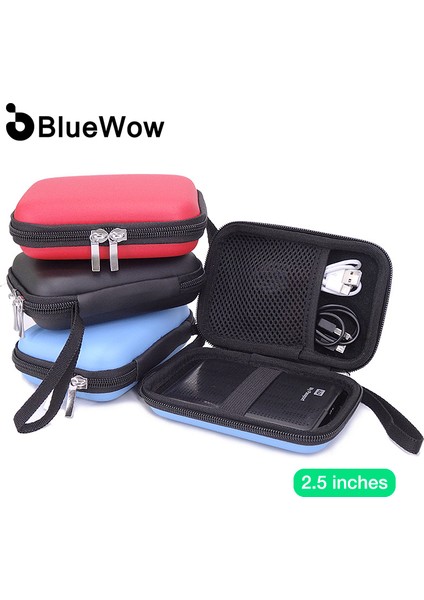 Bluewow 2.5 Inç Harici Sabit Disk Fermuarlı Kılıf Dayanıklı Naylon Sert Taşıma Çantası Kılıfı Çanta Taşıma Çantası Sabit Disk Kulaklık Çantası (Yurt Dışından) fiyatları