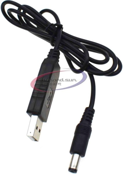 USB Güçlendirme Kablosu Dc 5V - Dc 5V / 9V / 12V Yükseltme Modülü USB Dönüştürücü Adaptör Kablosu 2.1x5.5mm Fiş Güçlendirme Hattı (Yurt Dışından)