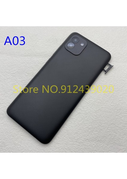 Samsung Galaxy A03 A02 A03S Telefon Kılıfı Orta Çerçeve Plaka Kılıf + Arka Kapak Pil Arka Kapı Kamera Lens Onarım Parçaları (Yurt Dışından) modelleri